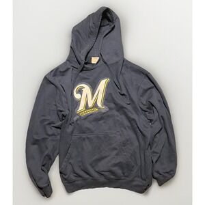 Vintage Milwaukee Brewers Men's Baseball Sweatshirt | Large